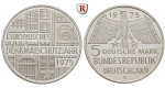 Bundesrepublik Deutschland, 5 DM 1975, Denkmalschutz, F, PP, J. 417