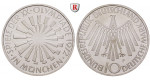 Bundesrepublik Deutschland, 10 DM 1972, Spirale München, J, vz, J. 401b
