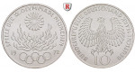 Bundesrepublik Deutschland, 10 DM 1972, Feuer, G, vz, J. 405