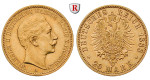 Deutsches Kaiserreich, Preussen, Wilhelm II., 20 Mark 1888, (ABBILDUNG MÜNZTYP), A, 7,17 g fein, ss, J. 250