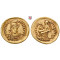 Römische Kaiserzeit, Theodosius II., Solidus 402-450, ss (1)