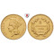 USA, 3 Dollars 1854-1889, 4,51 g fein, vz (1)
