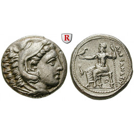 Makedonien, Königreich, Alexander III. der Grosse, Tetradrachme 320-317 v.Chr., f.vz