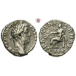 Römische Kaiserzeit, Commodus, Denar, ss