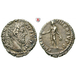 Römische Kaiserzeit, Commodus, Denar 188, ss+