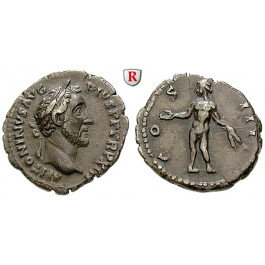 Römische Kaiserzeit, Antoninus Pius, Denar 148-149, ss-vz