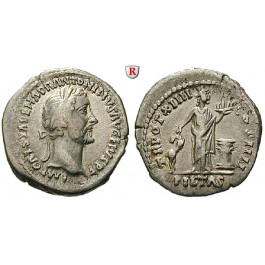 Römische Kaiserzeit, Antoninus Pius, Denar 151-152, ss+