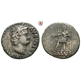 Römische Kaiserzeit, Nero, Denar 65-66, ss+/ss