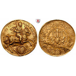 Sachsen, Albertinische Linie, Johann Georg I., Goldmedaille 1626, ss-vz