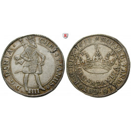 Dänemark, Christian IV., 2 Krone 1618, ss-vz/ss