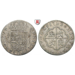 Spanien, Philipp V., 2 Reales 1722, ss