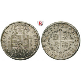 Spanien, Philipp V., 2 Reales 1725, f.vz