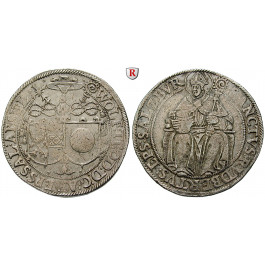 Salzburg, Bistum, Wolf Dietrich von Raitenau, Taler o. J., ss+