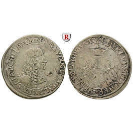 Pfalz, Pfalz-Simmern, Karl Ludwig, 30 Kreuzer 1666, ss