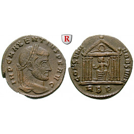 Römische Kaiserzeit, Maxentius, Follis 308-310, ss-vz