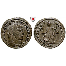 Römische Kaiserzeit, Constantinus I., Follis 315-316, vz