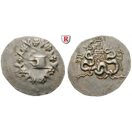 Mysien, Pergamon, Cistophor 88-85 v.Chr., ss/f.vz