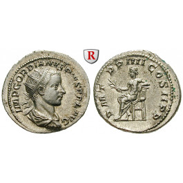 Römische Kaiserzeit, Gordianus III., Antoninian 241-243, vz