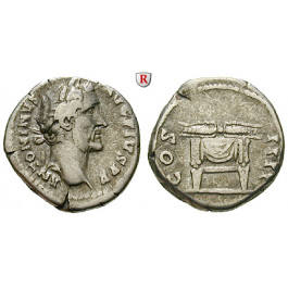 Römische Kaiserzeit, Antoninus Pius, Denar 145-161, ss