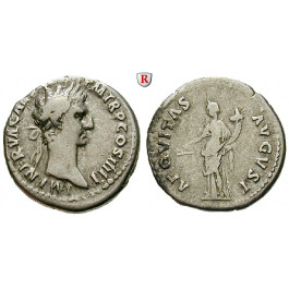 Römische Kaiserzeit, Nerva, Denar 97, ss