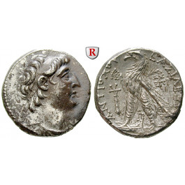 Syrien, Königreich der Seleukiden, Antiochos VII., Tetradrachme 131-130 v.Chr., ss-vz