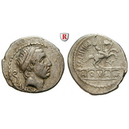 Römische Republik, L. Marcius Philippus, Denar 56 v.Chr., ss