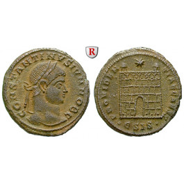Römische Kaiserzeit, Constantinus II., Caesar, Follis, ss-vz