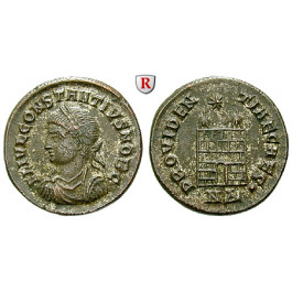Römische Kaiserzeit, Constantius II., Caesar, Bronze 326-327, vz