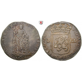 Niederlande, Gelderland, 3 Gulden 1694, ss