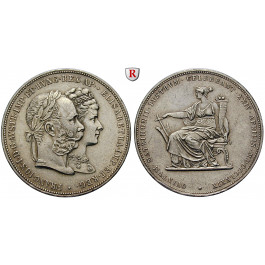 Österreich, Kaiserreich, Franz Joseph I., Doppelgulden 1879, ss+