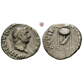 Römische Kaiserzeit, Vitellius, Denar 69, ss