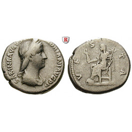 Römische Kaiserzeit, Sabina, Frau des Hadrianus, Denar vor 137, ss