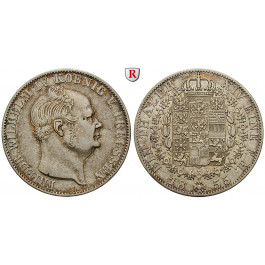 Brandenburg-Preussen, Königreich Preussen, Friedrich Wilhelm IV., Taler 1855, ss+/ss-vz