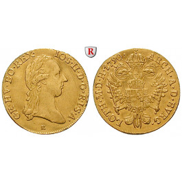 Römisch Deutsches Reich, Joseph II., Dukat 1790, ss+