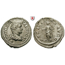 Römische Kaiserzeit, Geta, Caesar, Denar 203, vz