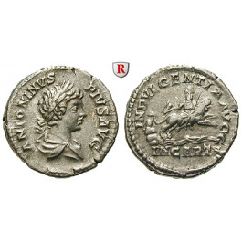 Römische Kaiserzeit, Caracalla, Denar 203, ss-vz