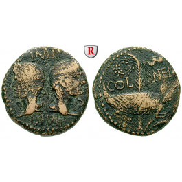 Römische Kaiserzeit, Augustus, As 10-14, ss