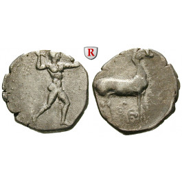 Italien-Bruttium, Kaulonia, Stater 420-410 v.Chr., ss+/ss