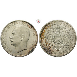 Deutsches Kaiserreich, Baden, Friedrich II., 5 Mark 1908, G, f.vz, J. 40