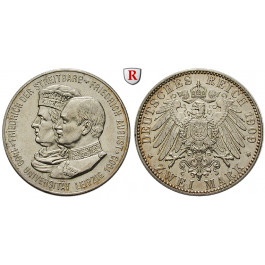 Deutsches Kaiserreich, Sachsen, Friedrich August III., 2 Mark 1909, Universität Leipzig, f.vz/vz+, J. 138