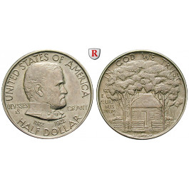 USA, 1/2 Dollar 1922, 11,25 g fein, f.vz/vz+