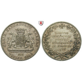 Bremen, Stadt, Taler 1865, vz/ss-vz