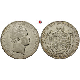 Brandenburg-Preussen, Königreich Preussen, Friedrich Wilhelm IV., Vereinsdoppeltaler 1841, ss+