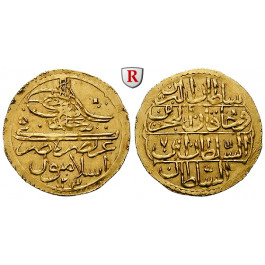 Osmanisches Reich, Selim III., Zeri Mahbub AH 1203 = 1794, 1,91 g fein, ss+
