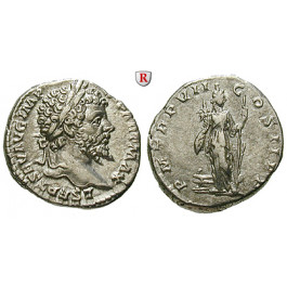 Römische Kaiserzeit, Septimius Severus, Denar 194, vz-st/ss-vz