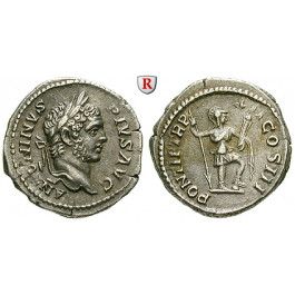 Römische Kaiserzeit, Caracalla, Denar 209, ss-vz