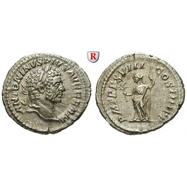 Römische Kaiserzeit, Caracalla, Denar 215, vz/ss-vz