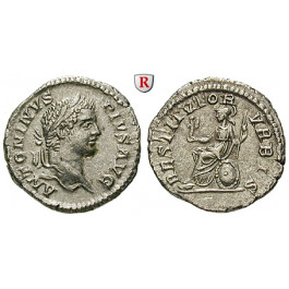 Römische Kaiserzeit, Caracalla, Denar 206-210, ss-vz