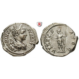 Römische Kaiserzeit, Caracalla, Denar 203, f.vz