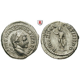 Römische Kaiserzeit, Caracalla, Denar 217, ss-vz